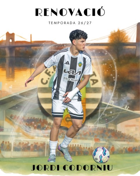 RENOVACI� Temporada 2026-2027: JORDI CODORNIU. Migcampista